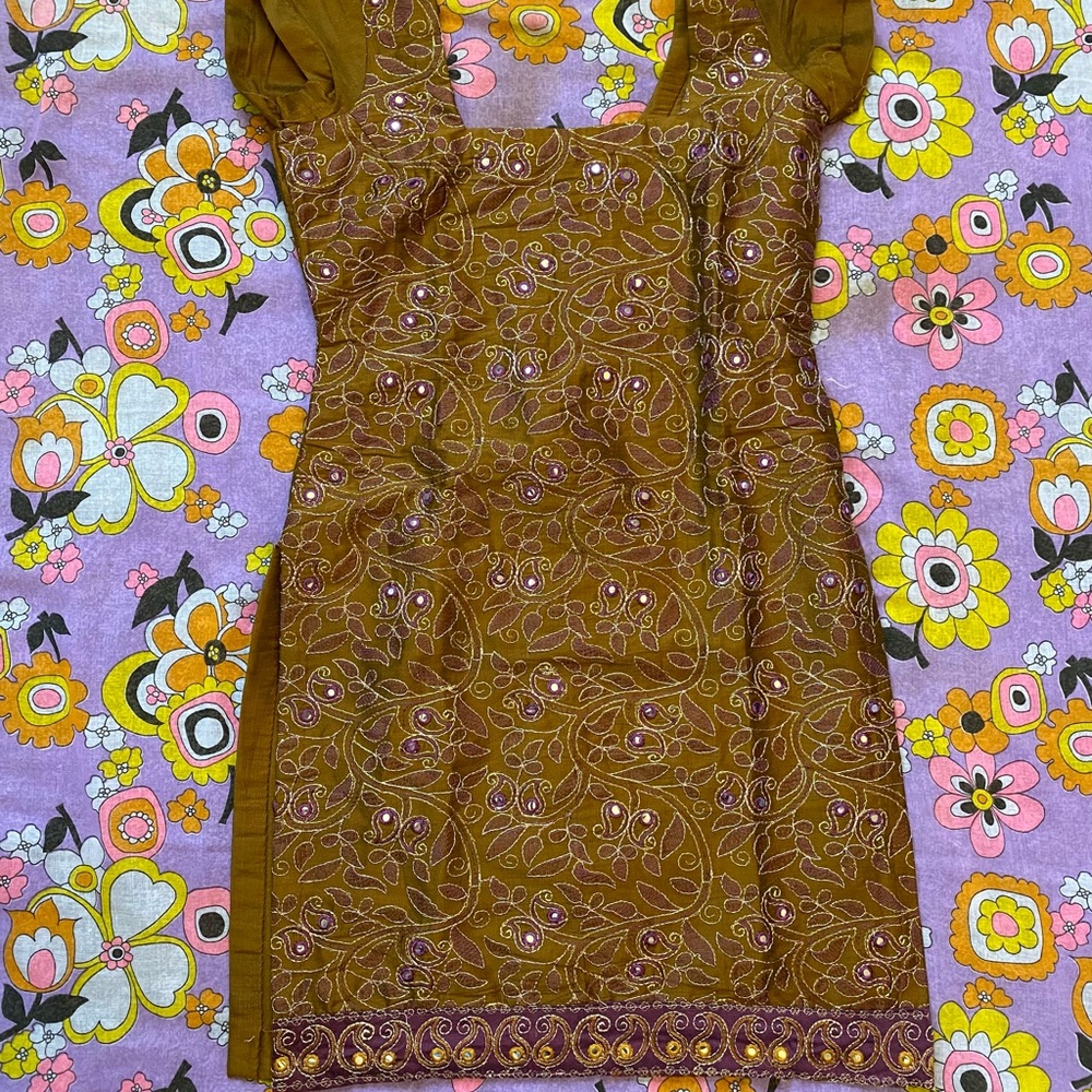 Vintage Indian Tunic Dress S / M